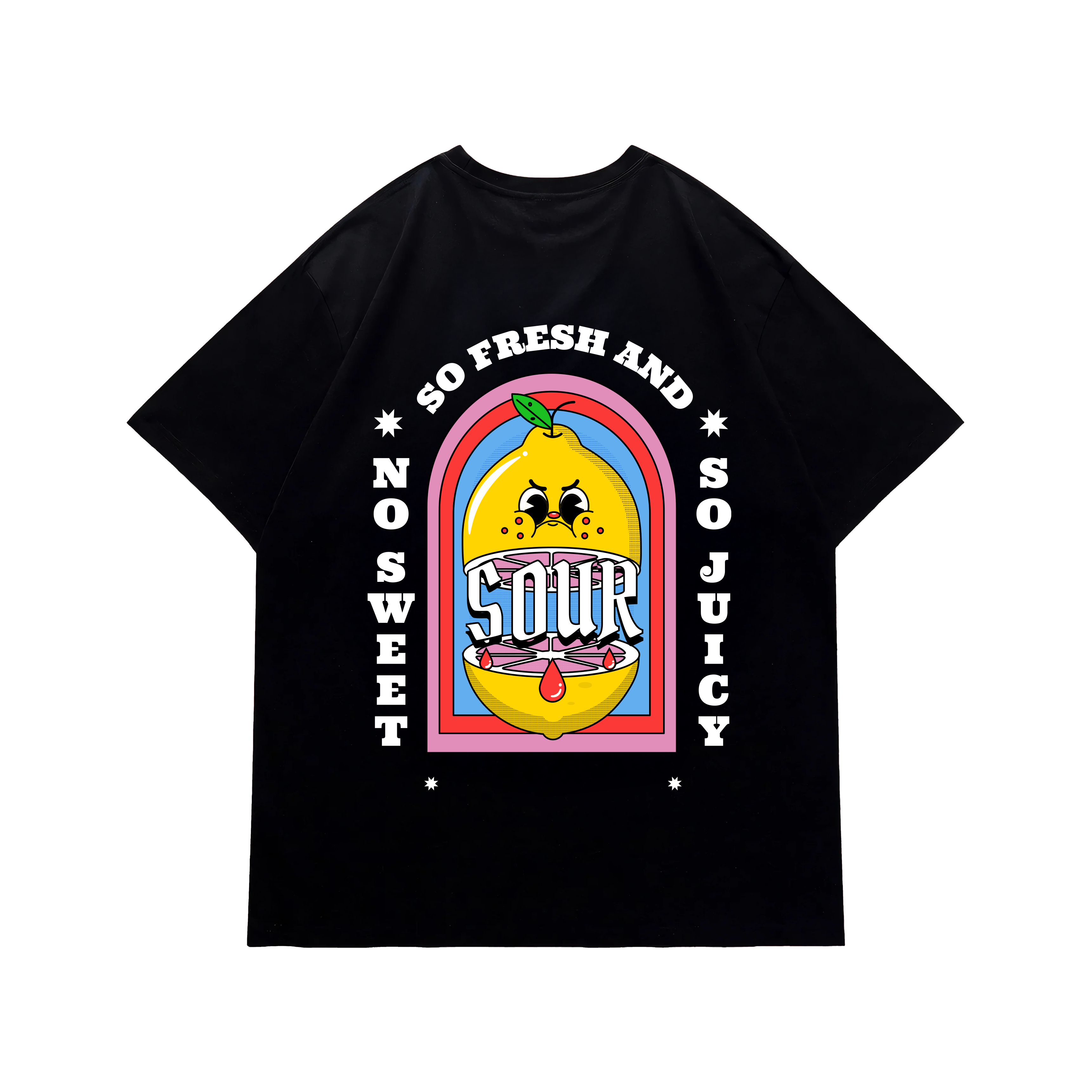 “So Fresh & So Juicy” Sour Lemon Oversize Unisex T-Shirt