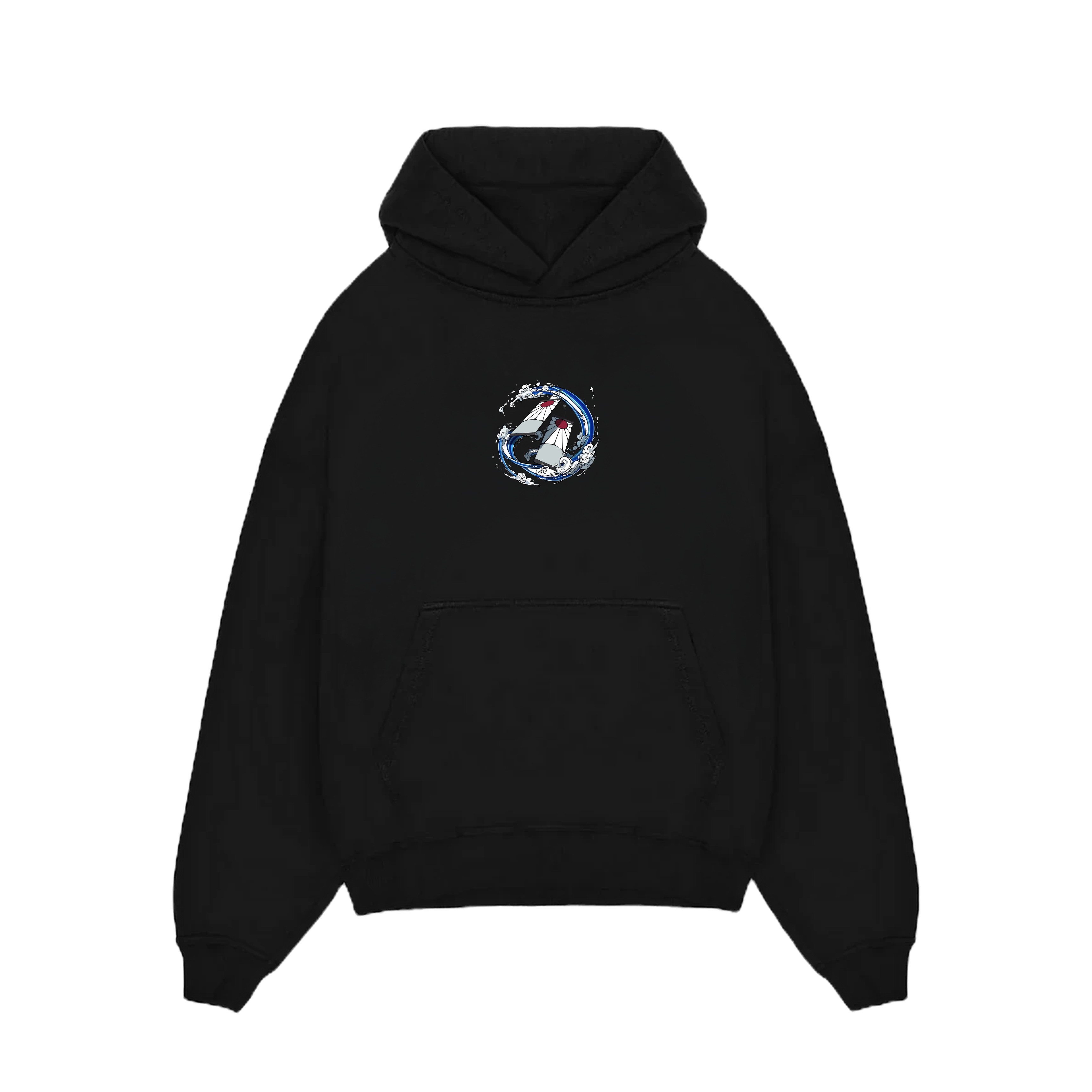 Demon Slayer Tanjiro Baskılı Oversize Hoodie