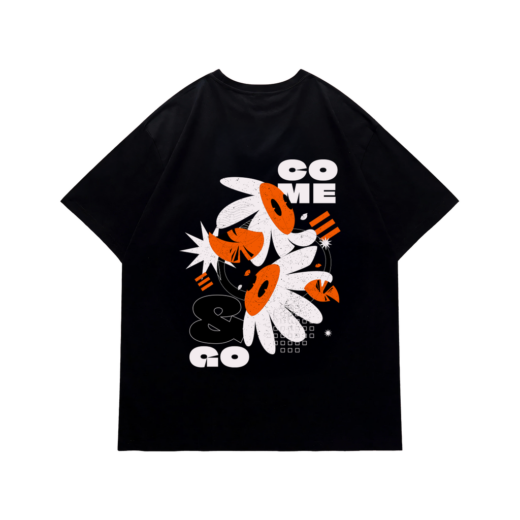 “Come & Go” Oversize Unisex T-Shirt