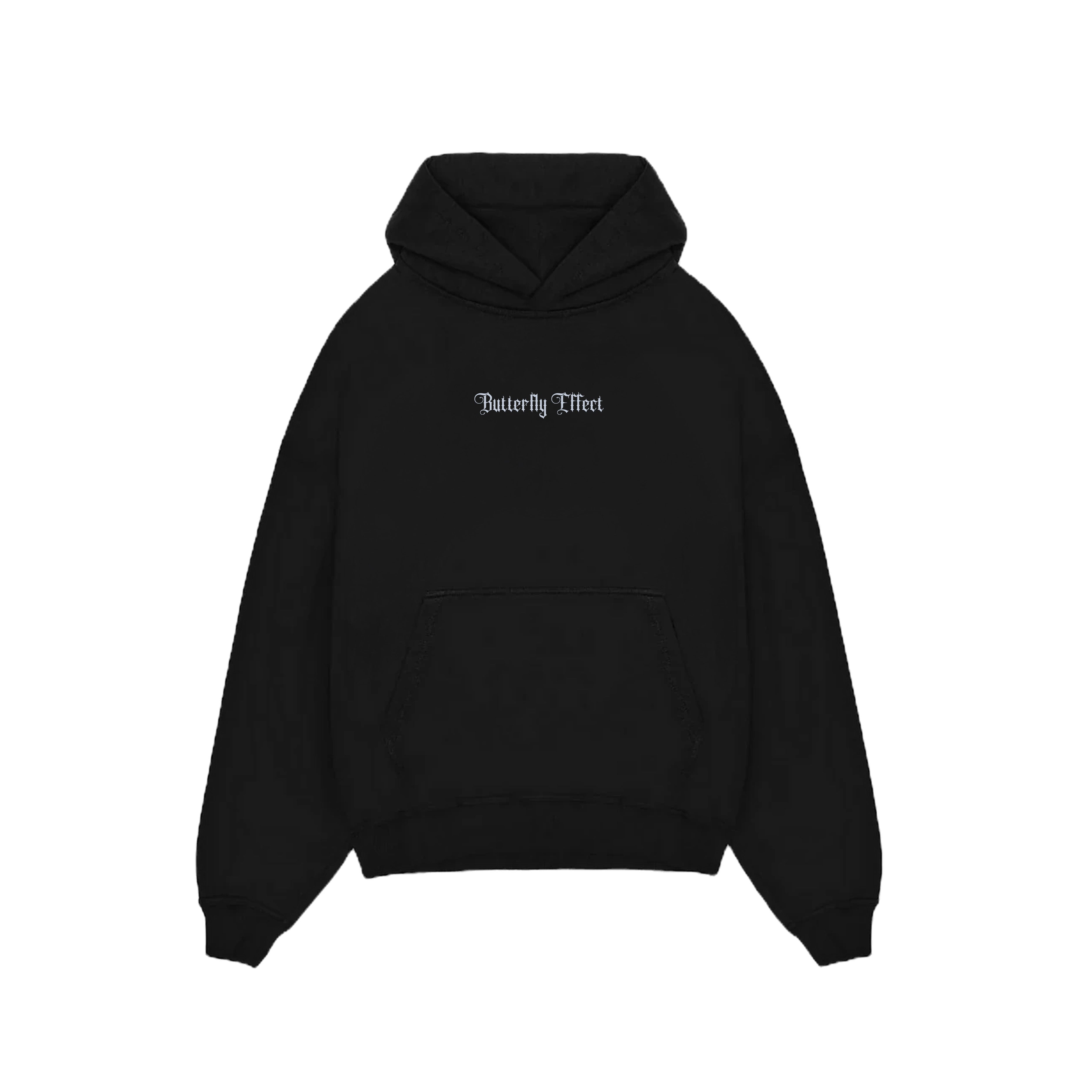 Butterfly Tasarım Oversize Hoodie