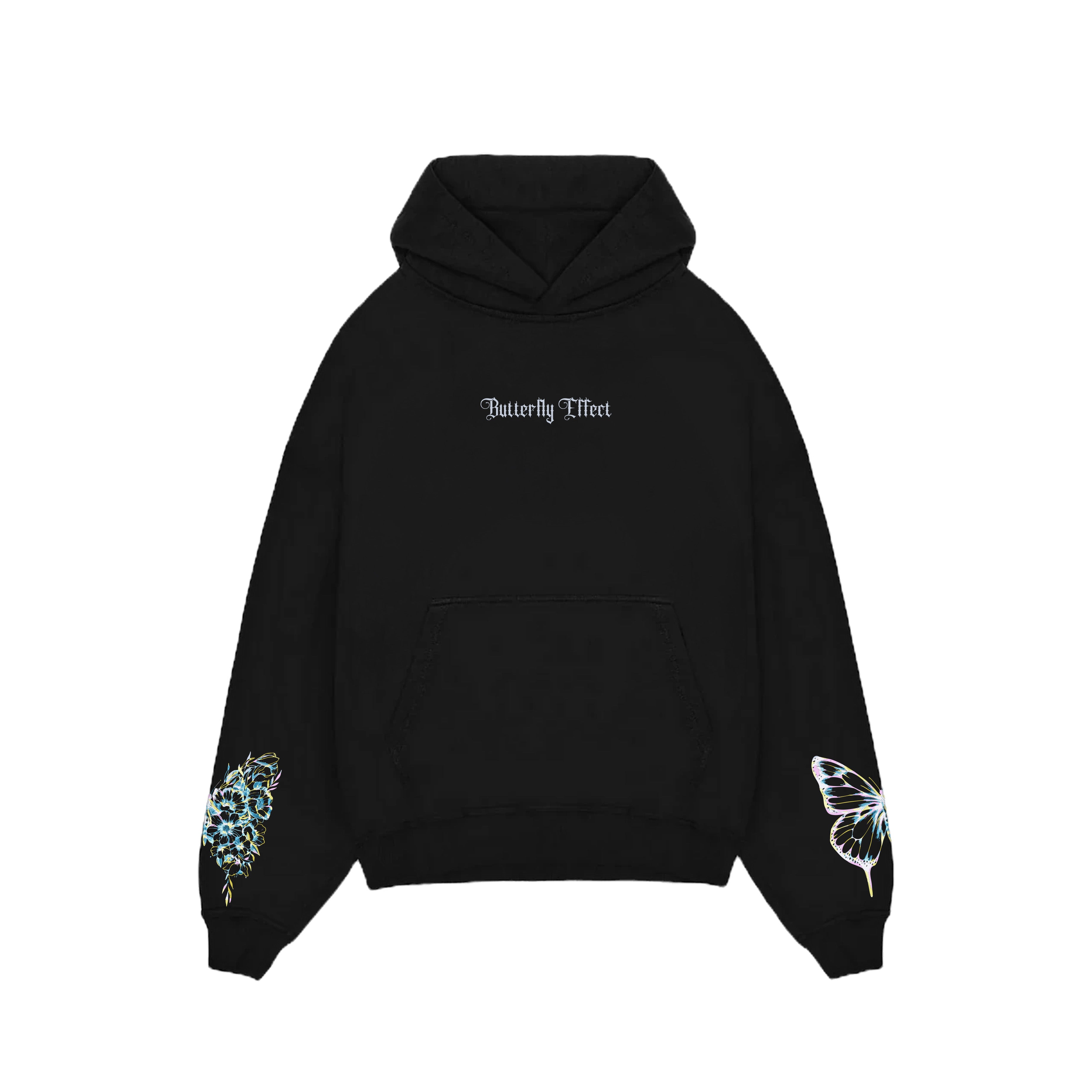 Butterfly Kişiselleştirilebilir Oversize Hoodie